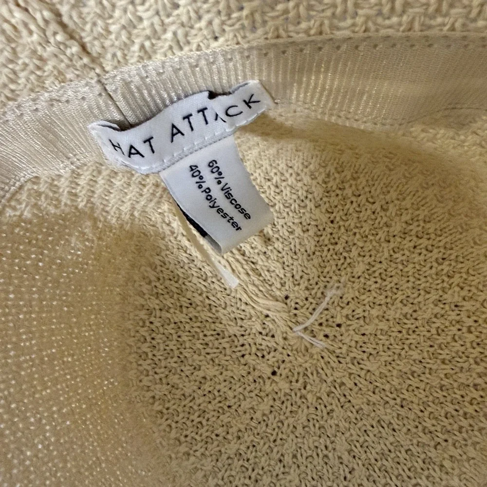 Hat Attack Penny Woven Bucket Hat in Natural